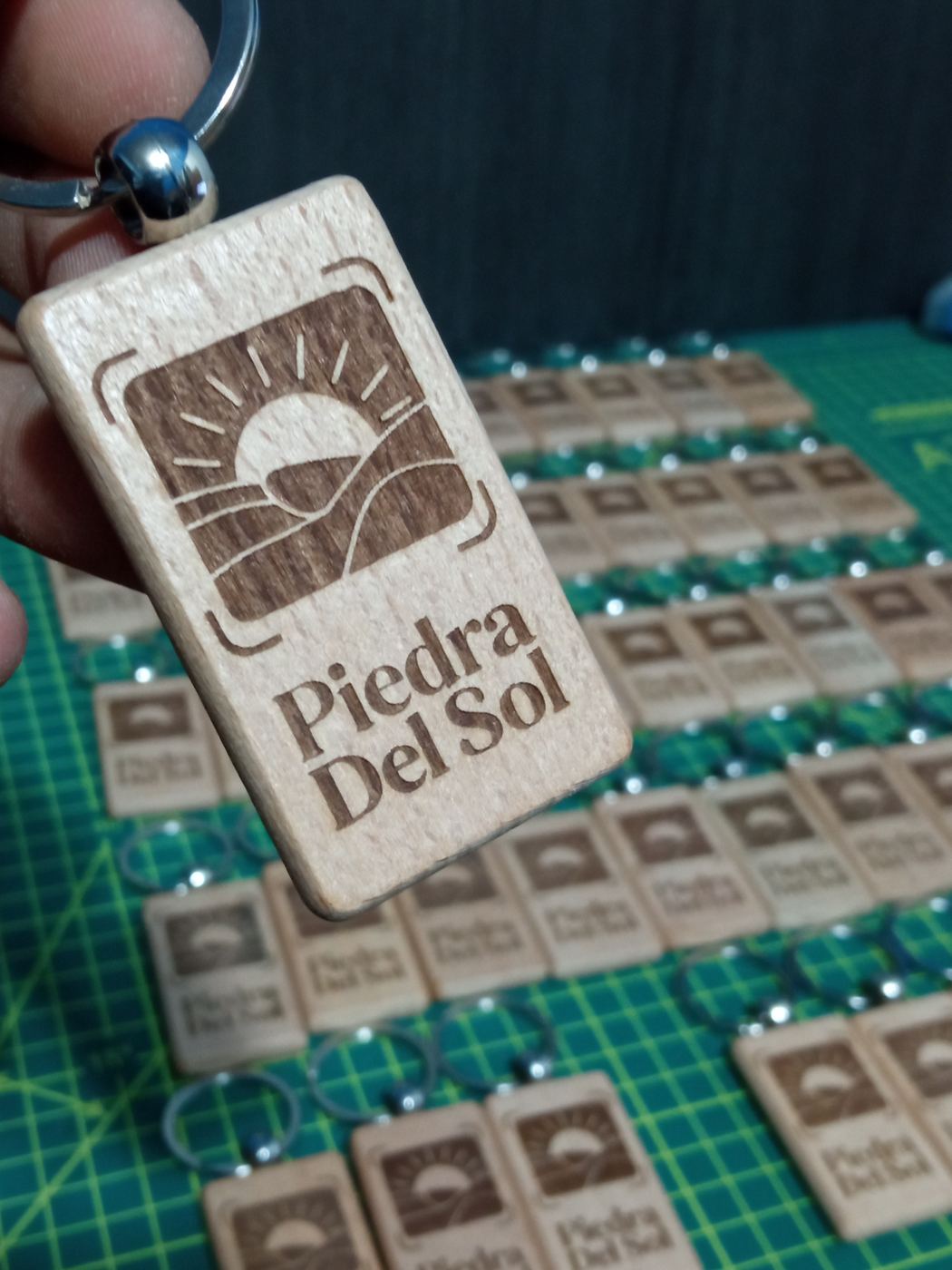 Llavero grabado Piedra del Sol